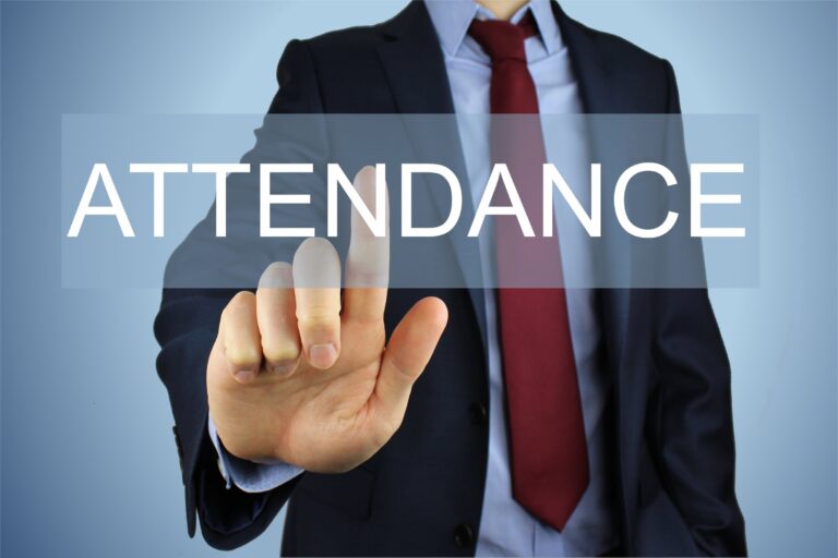 attendance in Arabic