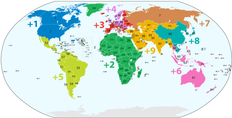 country code in Arabic