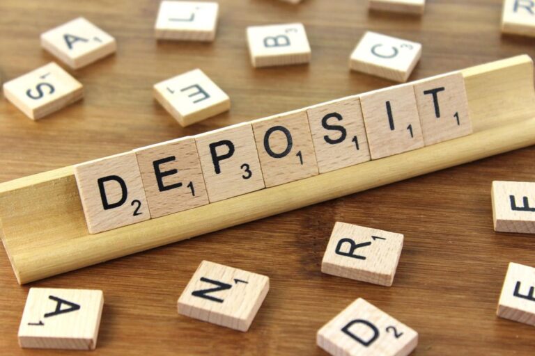 deposit in Arabic