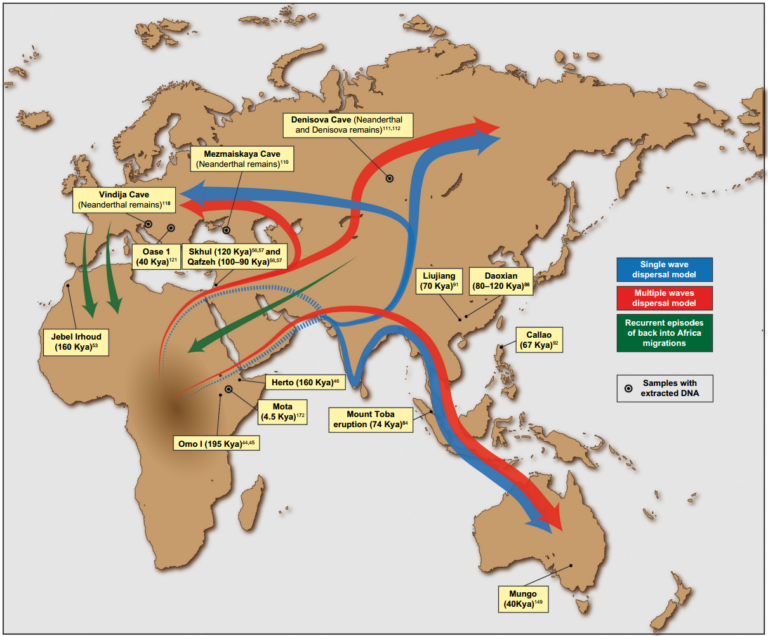 migration in Arabic