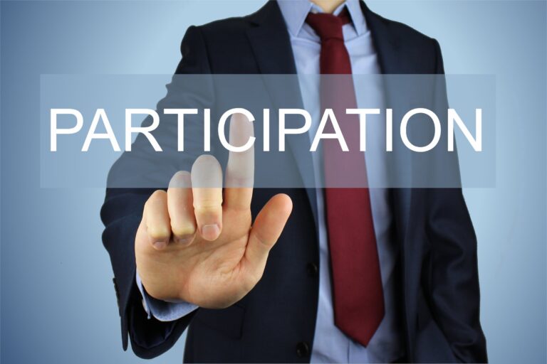 participation in Arabic