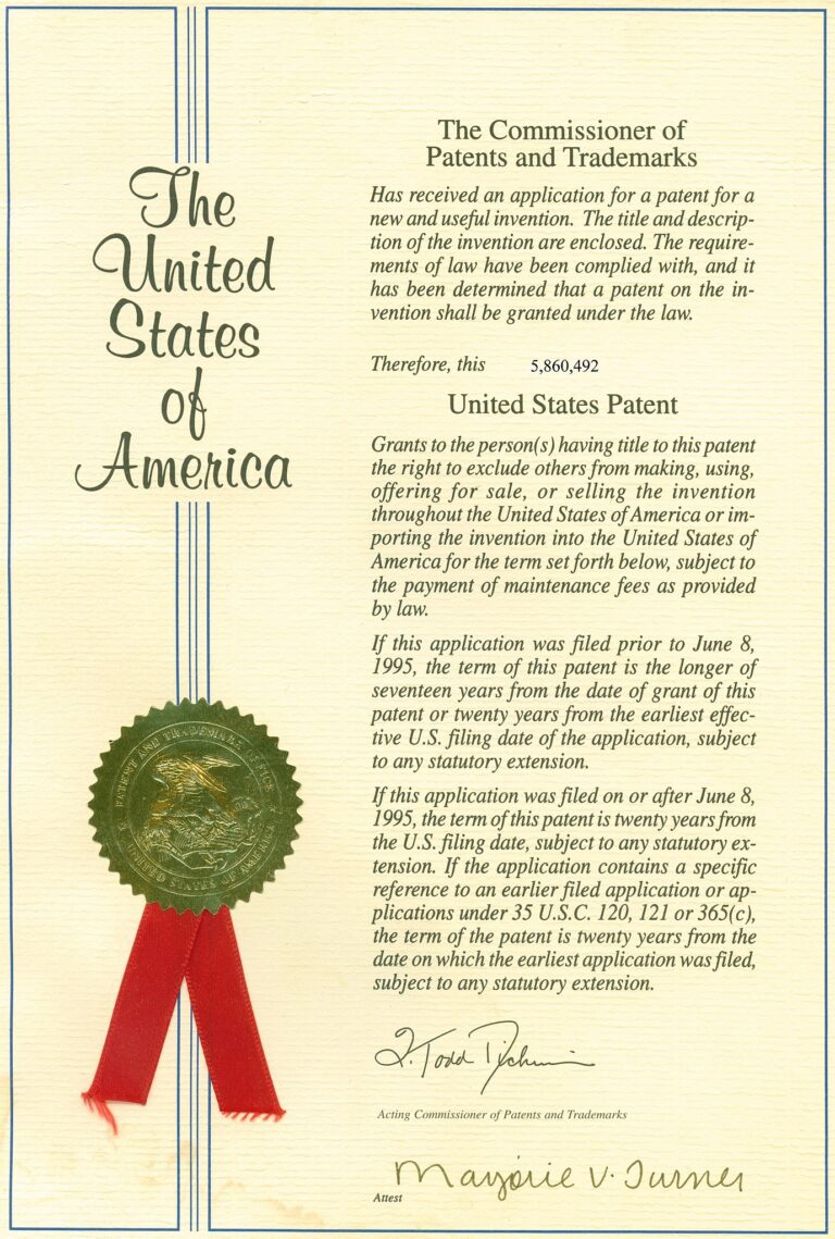 patent in Arabic