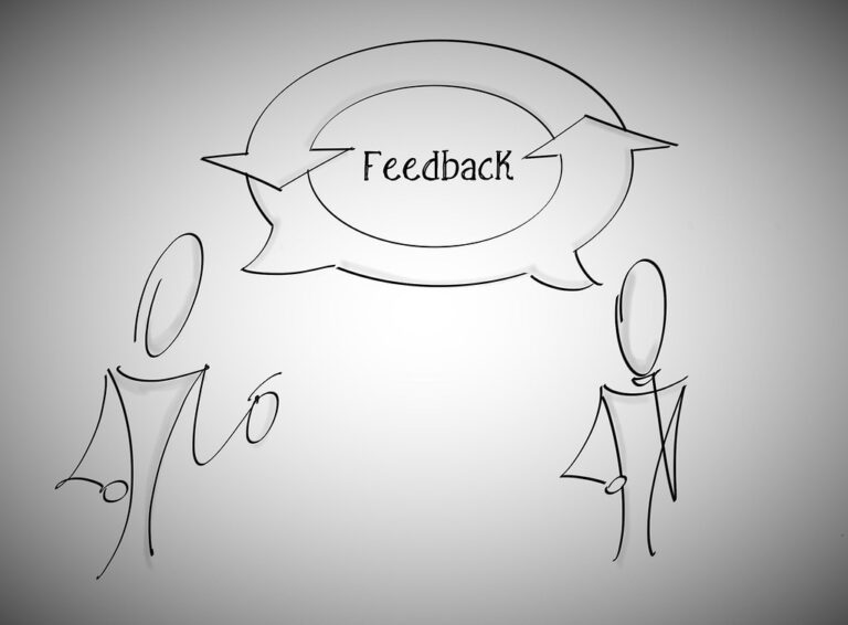 feedback in Arabic