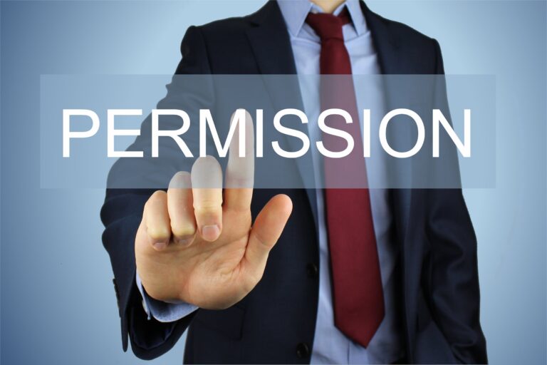 permission in Arabic